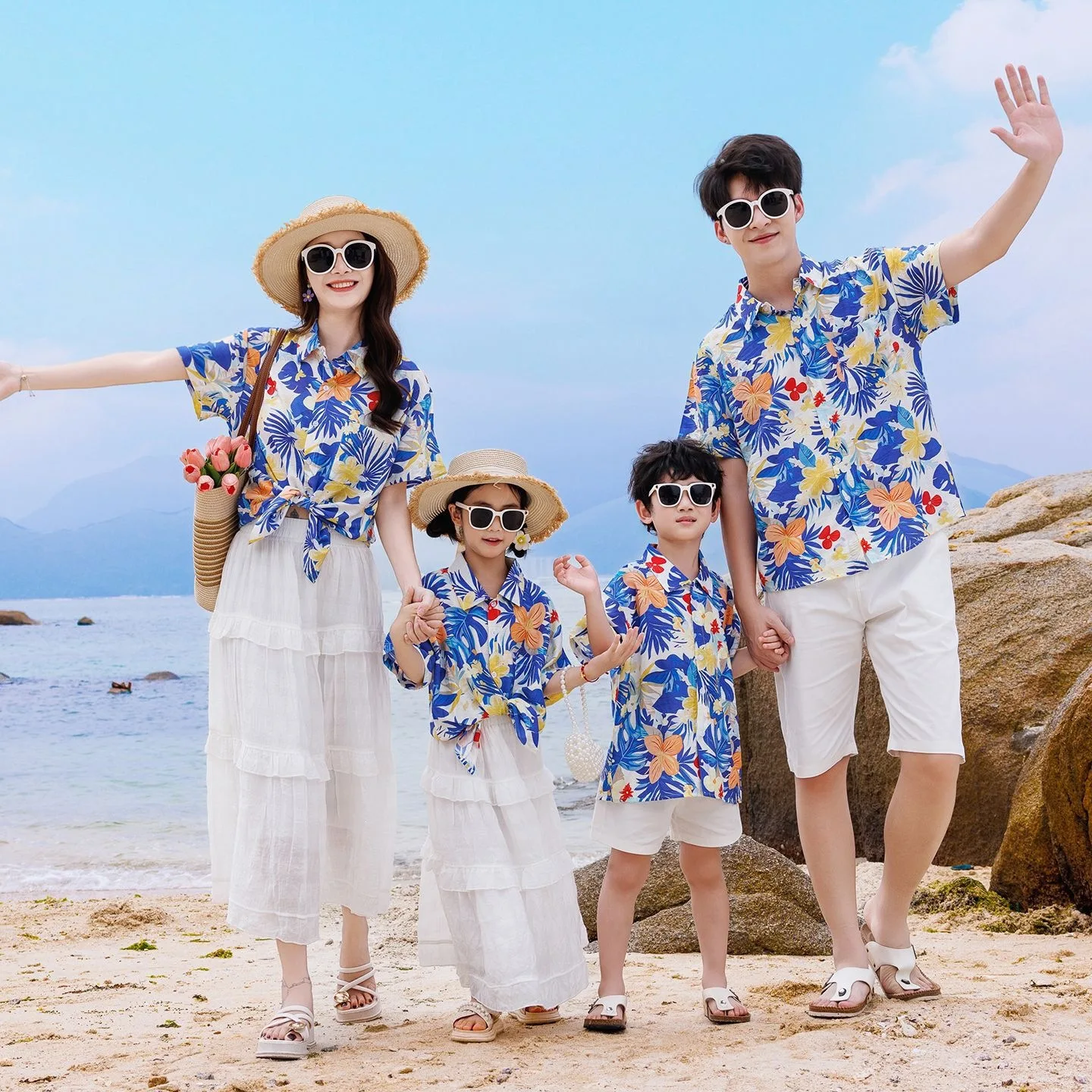 Plant Parent Free - 휴가 가족 커플룩 세트 엄마 딸