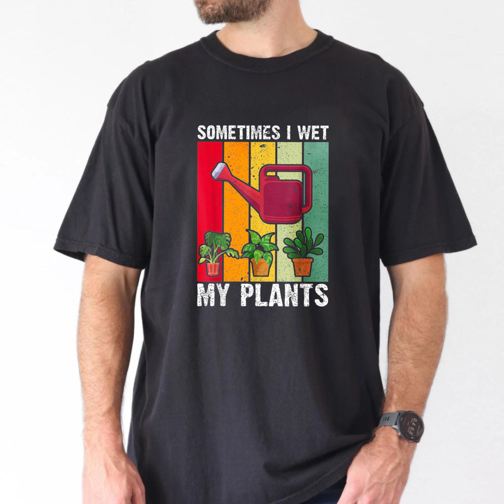 때때로 나는 식물을 젖게 만듭니다. 재미있는 식물 원예 - Plant Parent Shirt 리뷰 및 가격