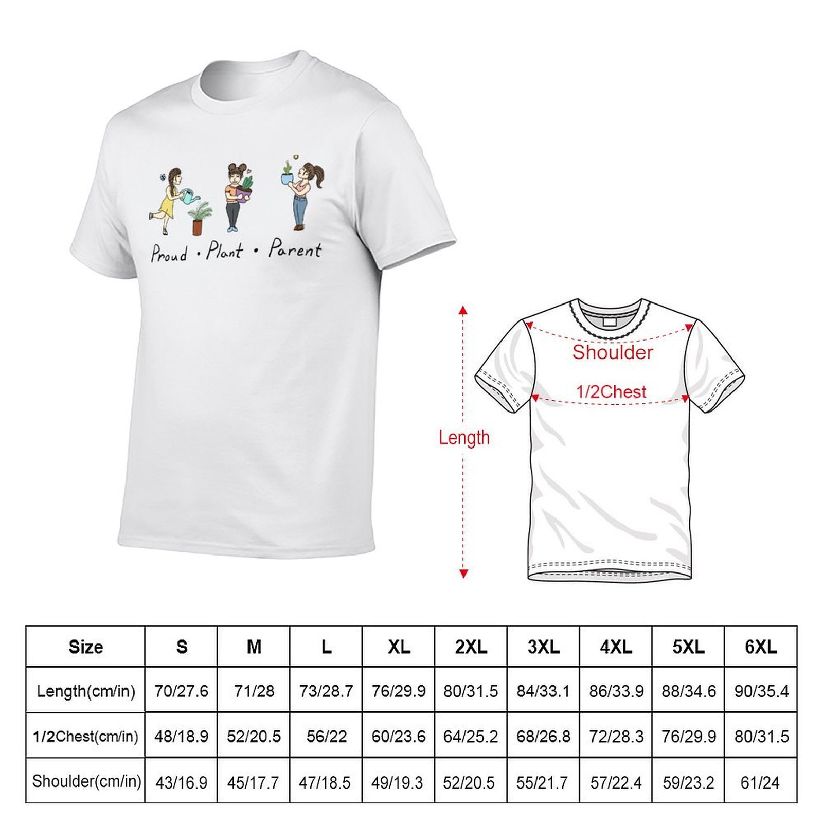 자랑스러운 식물 부모 - Plant Mom Cartoo - Plant Parent Shirt 리뷰 및 가격