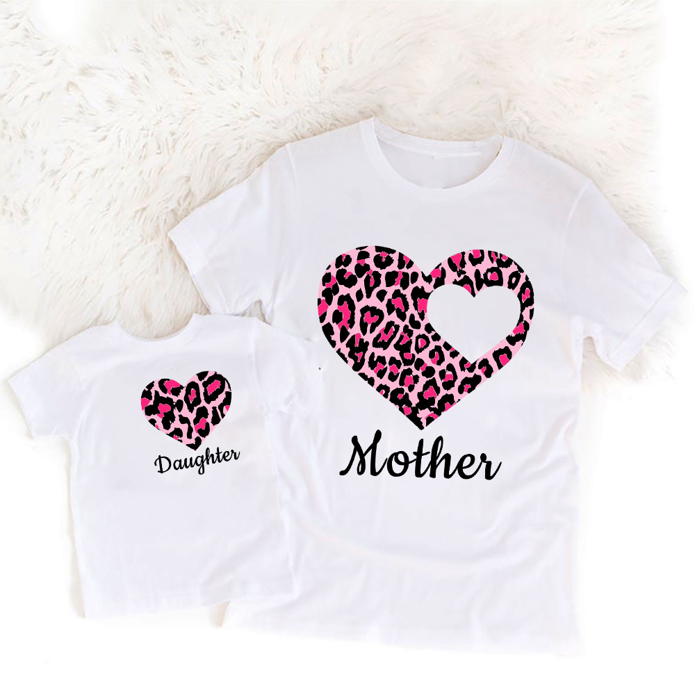 가족 일치하는 의상 레오파드 하트 프린트 가족 옷 엄마 - Plant Parent T Shirt 리뷰 및 가격