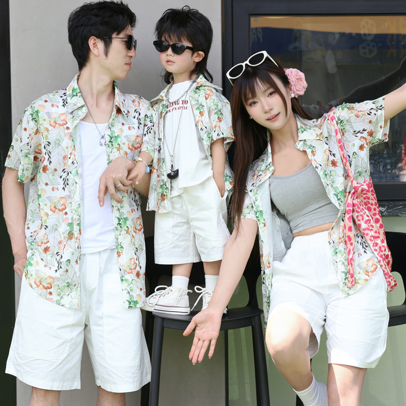 홀리데이 룩 부모-자식 꽃무늬 셔츠 온 가족 휴가 의류 - Plant Parent Shirt 리뷰 및 가격