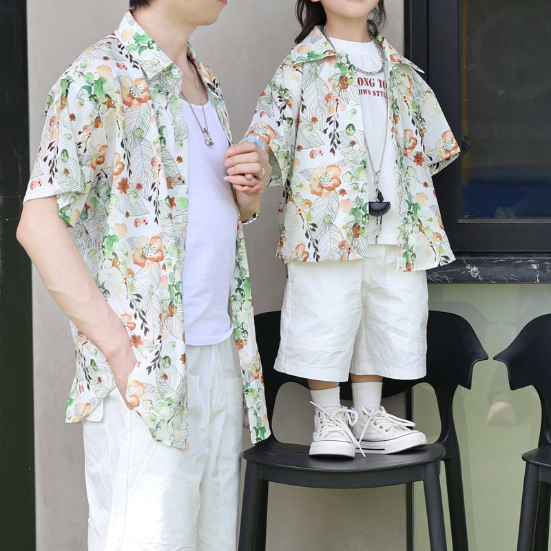 홀리데이 룩 부모-자식 꽃무늬 셔츠 온 가족 휴가 의류 - Plant Parent Shirt 리뷰 및 가격