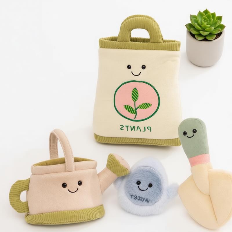 정원 가꾸기 플러시 장난감 식물 가방 드롭 삽 물뿌리개 - Plant Parent Free 리뷰 및 가격