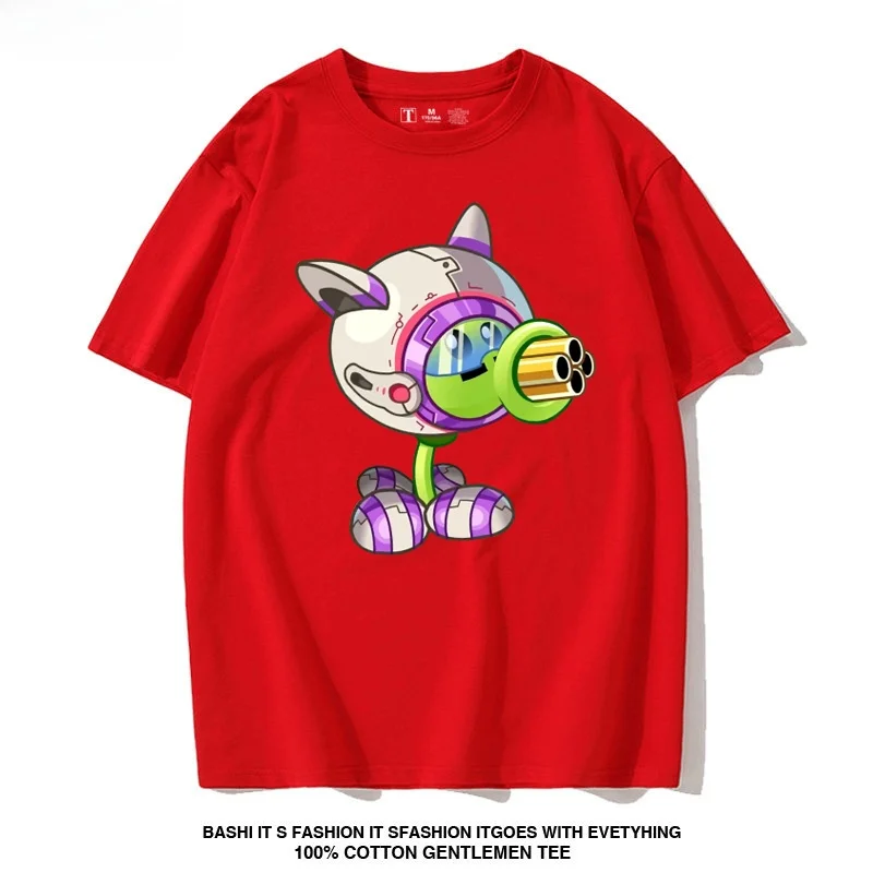 새로운 식물 대 좀비 반팔 코튼 아동 티셔츠 초등학교  - Plant Parent Shirt 리뷰 및 가격